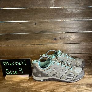 Womens Merrell Rockbit Cove Brindle Gray Athletic Trail Walking‎ Sneakers Size 9